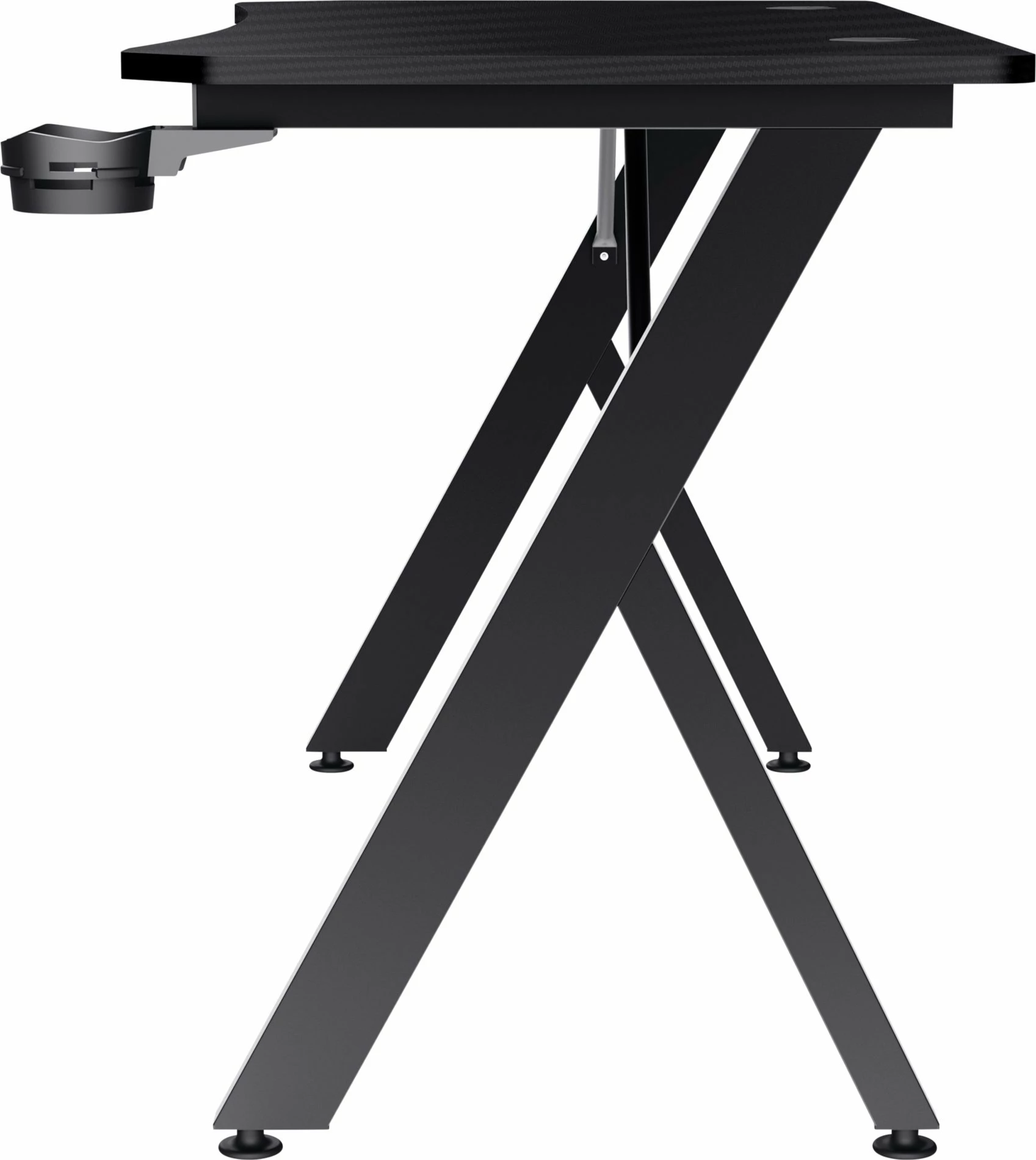 Tavolinë gaming Trust GXT 700 Omnius, e zezë, 120 x 60 cm