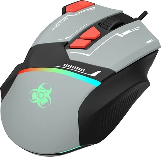 Maus Tracer GameZone Spectra, RGB, 7200 DPI, USB, gri
