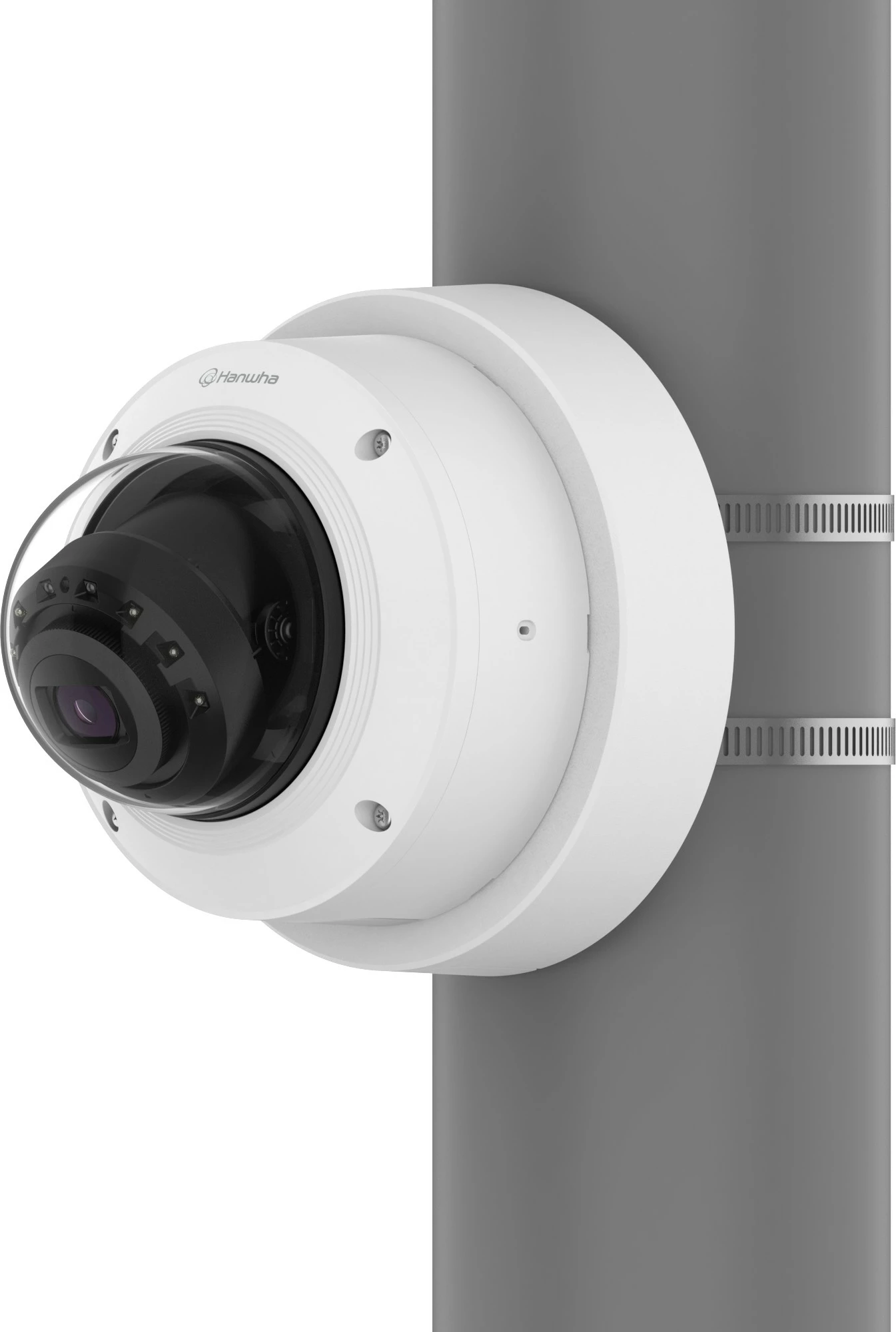 Mbajtëse Hanwha SBD-180PMW për kamera rrjeti, 18.7 cm, alumini/plastik, e bardhë