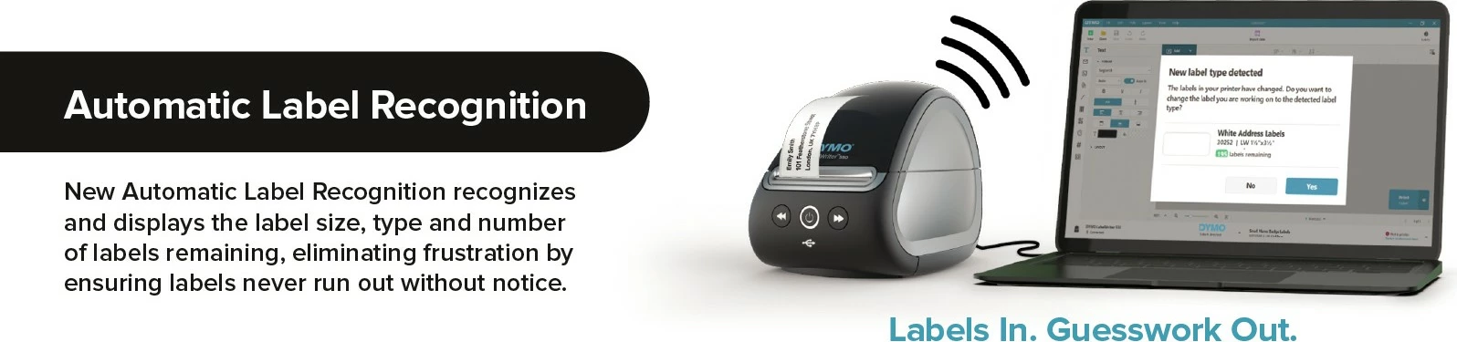 Printer etiketa Dymo LabelWriter 550 Turbo, LAN, USB, i zi