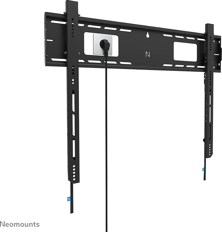 Mbajtës muri për TV Neomounts LEVEL-750, 43-98", VESA 800x600, 125kg, i zi