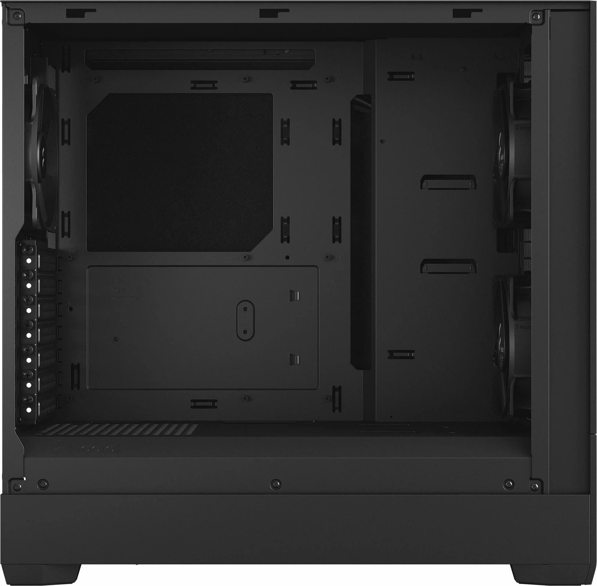 Kasë Fractal Design Pop Silent Solid FD-C-POS1A-01, Midi Tower ATX, pa PSU, e zezë