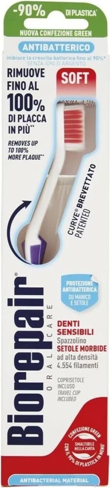 Furçë dhëmbësh Biorepair Curve Soft, 1 copë