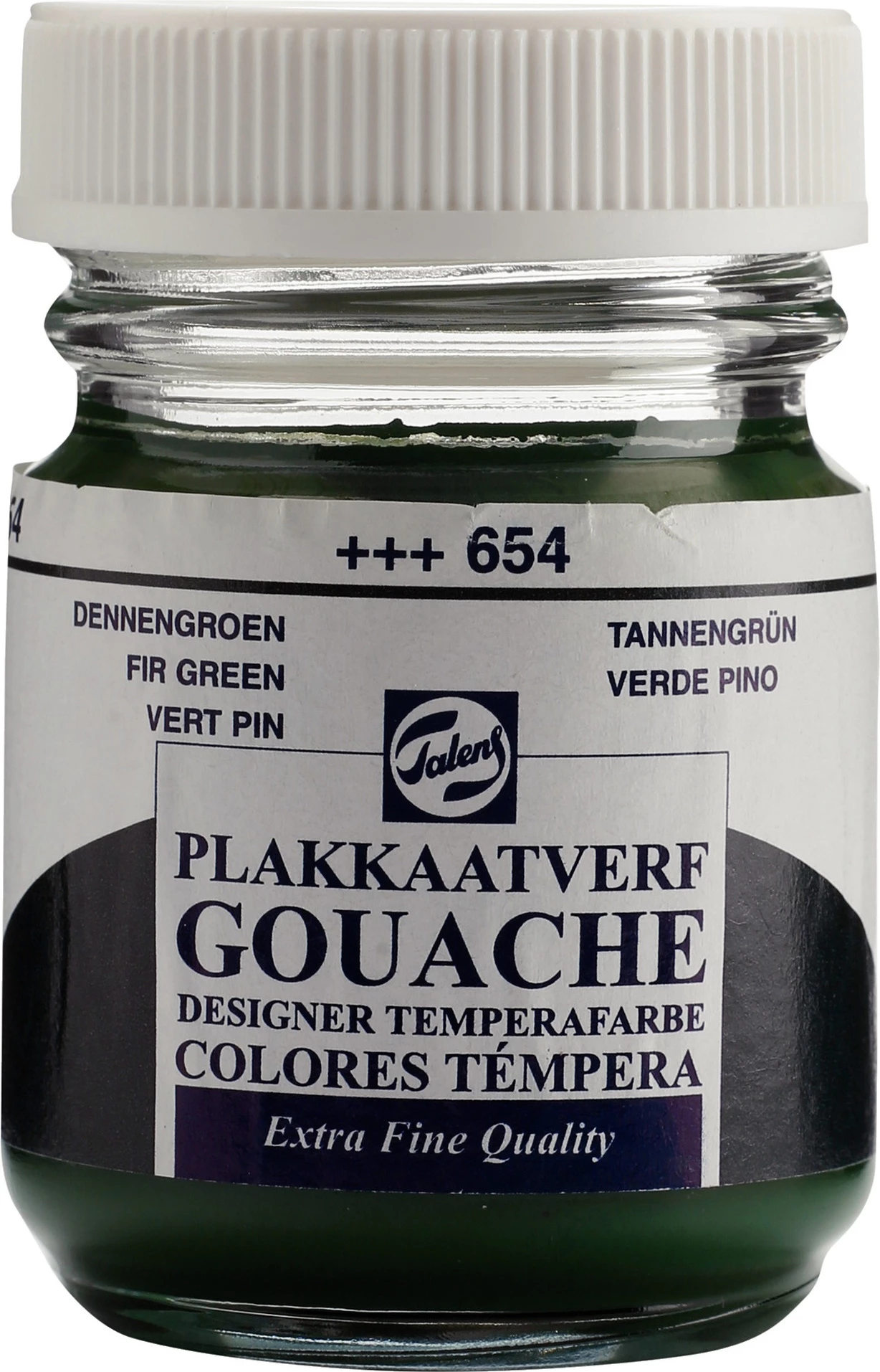 Talens Gouache Extra Fine 654 – Fir Green