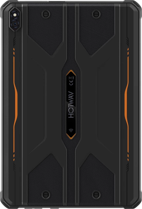 tablet HOTWAV TAB R8 10.1" 4GB RAM 128GB 4G LTE Android 14 10800mAh IP68/IP69K MIL-STD-810H, portokalli, set me aksesorë