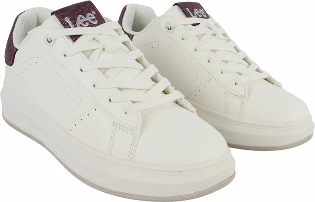 Këpucë për femra Lee, të bardha