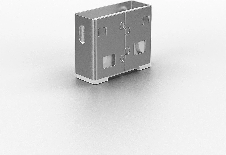 Bllokues porti USB-A LINDY 40454, paketë 10 copë, i bardhë