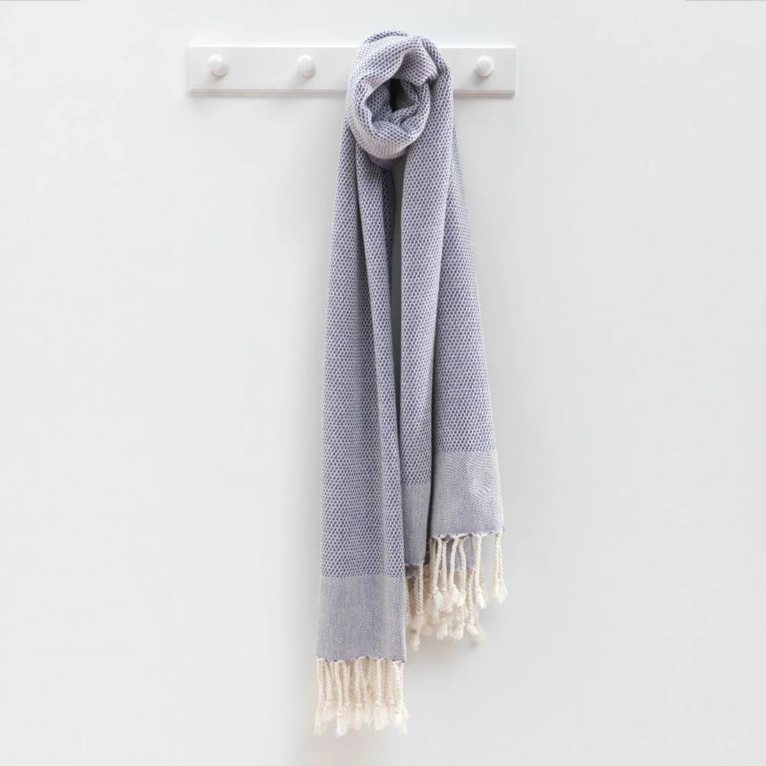 Peshqir plazhi Fouta Mijölnir, retro, ngjyrë damson, 90x175cm
