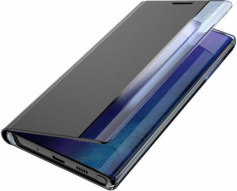 Mbështjellës Hurtel Sleep Case me kapak dhe stand, për Xiaomi Redmi Note 11 Pro+ 5G / 11 Pro 5G / Mi 11i HyperCharge / Poco X4 NFC 5G, zi