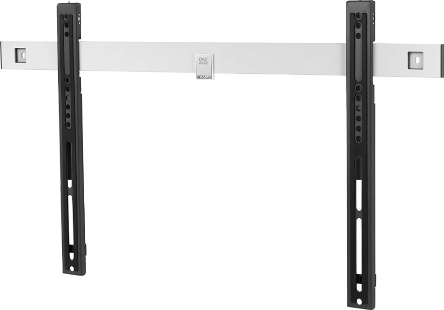 Mbajtëse muri për TV One for All WM 6611, ultraslim flat, 32-90", VESA 600x400, 80 kg, bardh/zi