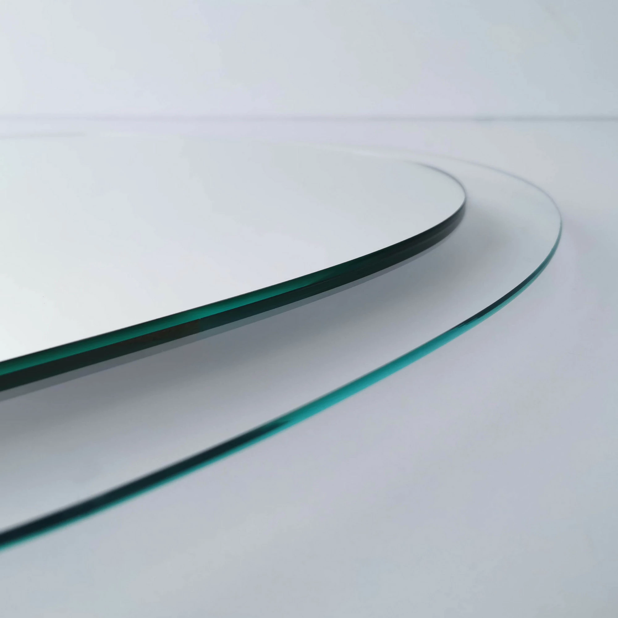 Pasqyrë Hanah Home, xham i temperuar, transparente, Aqua A342, 75x55cm