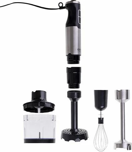 Blender Camry CR 4623 1600W, set multifunksional 2.0L + 600ml, zi/argjend