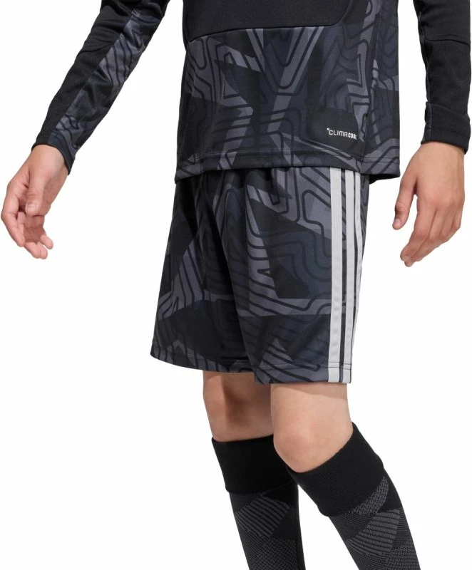 Shorce portieri për fëmijë adidas Tiro 26 Competition KC5468, të zeza/gri [Madhësia: 128 cm]