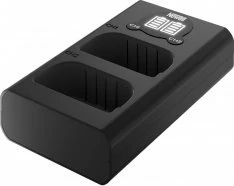 Ngarkues baterie për kamerë Newell DL-USB-C + bateri LP-E6 2000 mAh, set