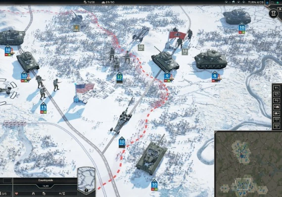 Panzer Corps 2: Frontlines - Bulge DLC EN/DE/FR/PL/PT/RU/ZH/ES Global