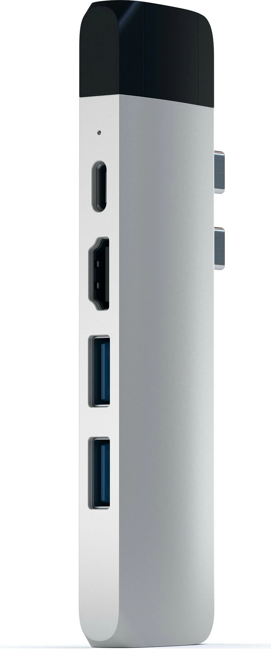 Hub USB-C Satechi Type-C Pro Hub, 4K HDMI, Ethernet, 2x USB-A, USB-C, argjend