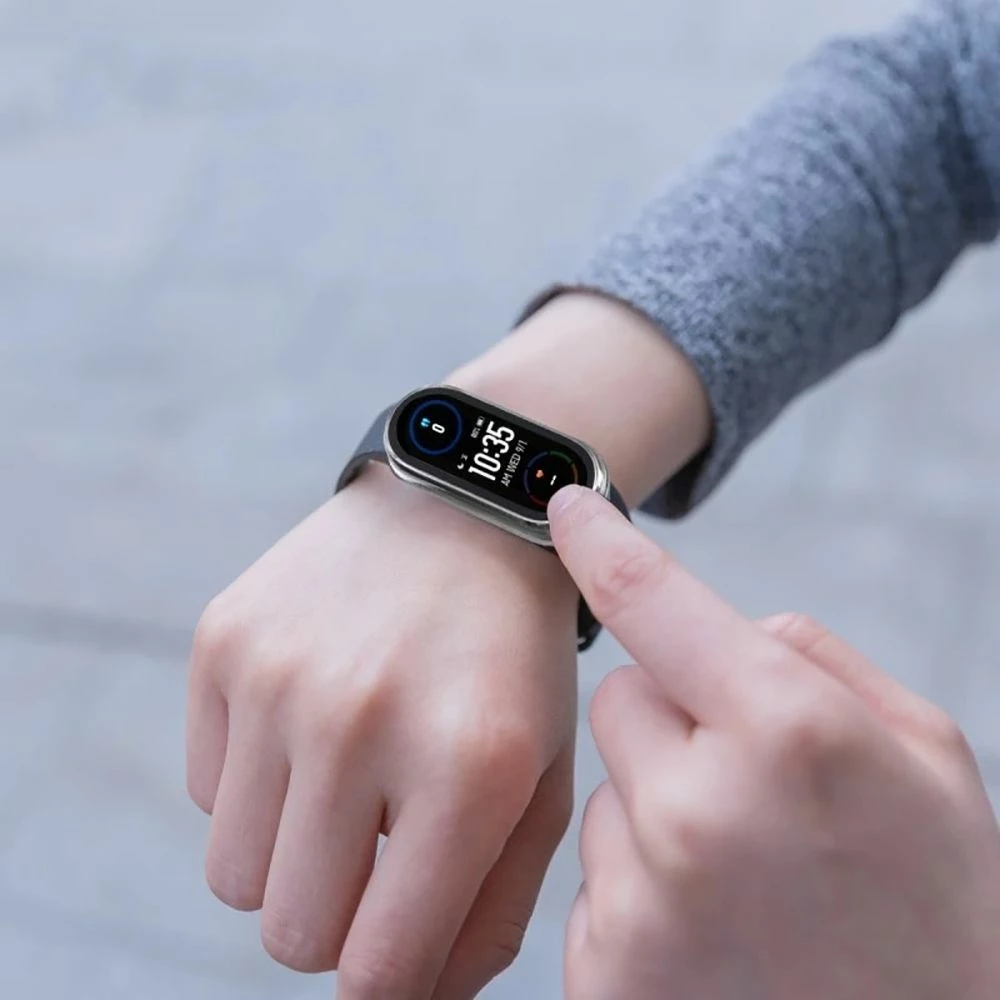 Mbështjellës Tech-Protect Defense360 për Xiaomi Smart Band 8 / 8 NFC, Zi