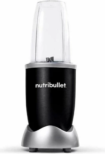 Blender tavoline, NutriBullet, NB606B, 600W, 700 ml + 500 ml, 6 thika, Tritan, e zezë