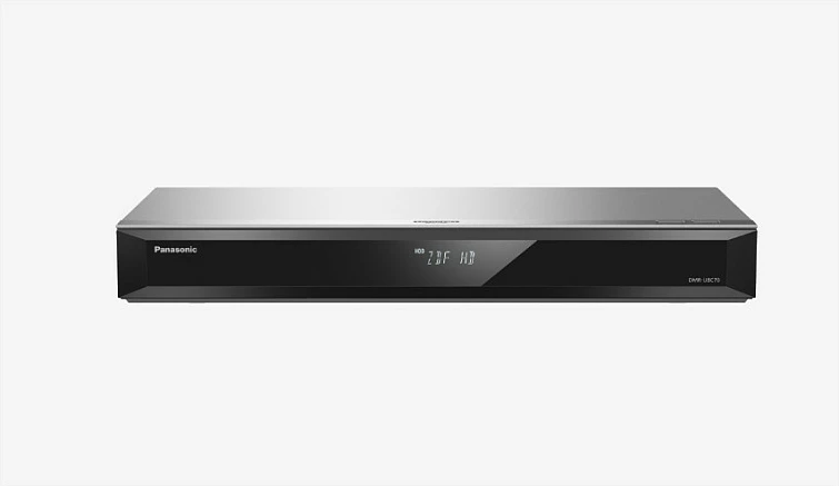 Blu-ray rekorder Panasonic DMR-UBC70EGS, 4K Ultra HD, 3D, Twin Tuner, HDMI, LAN