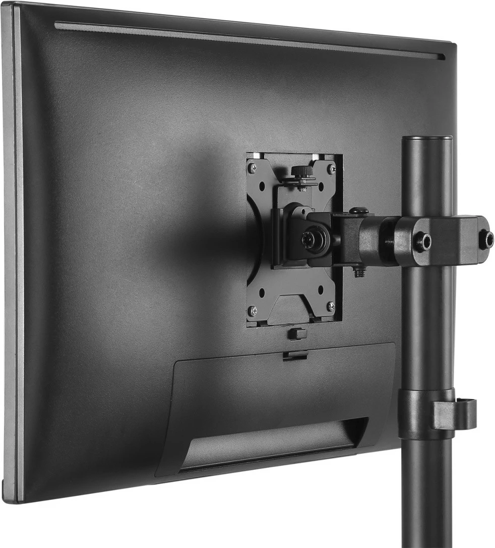 Mbajtës monitori Maclean MC-983 për tub/shtyllë, 17-35", i zi