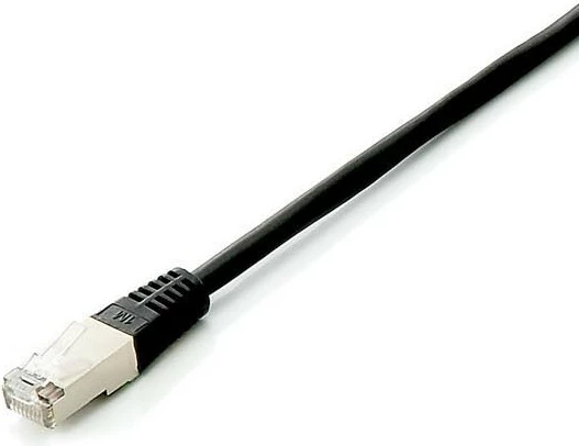 Kabllo rrjeti Equip Cat6a S/FTP 0.5m, RJ-45, e zezë