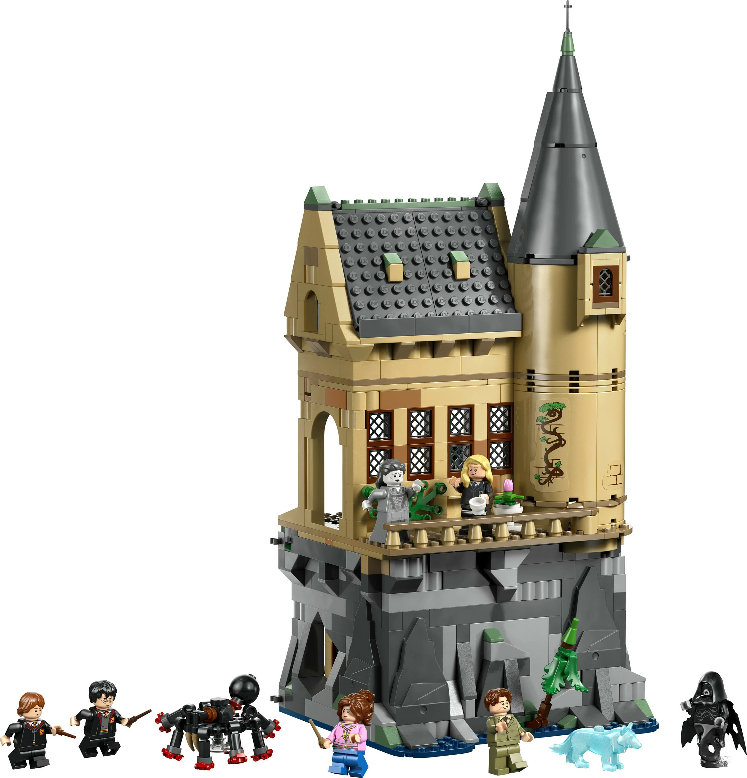 Set ndërtimi LEGO Harry Potter Hogwarts Castle 76463, 907 copë, 7 minifigura, shumëngjyrësh