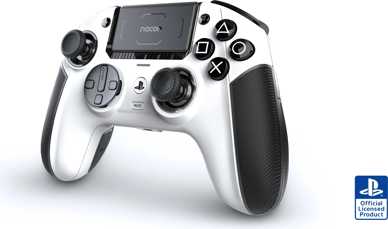Gamepad Nacon Revolution 5 Pro, wireless, RGB, Hall Effect, për PS5, i bardhë