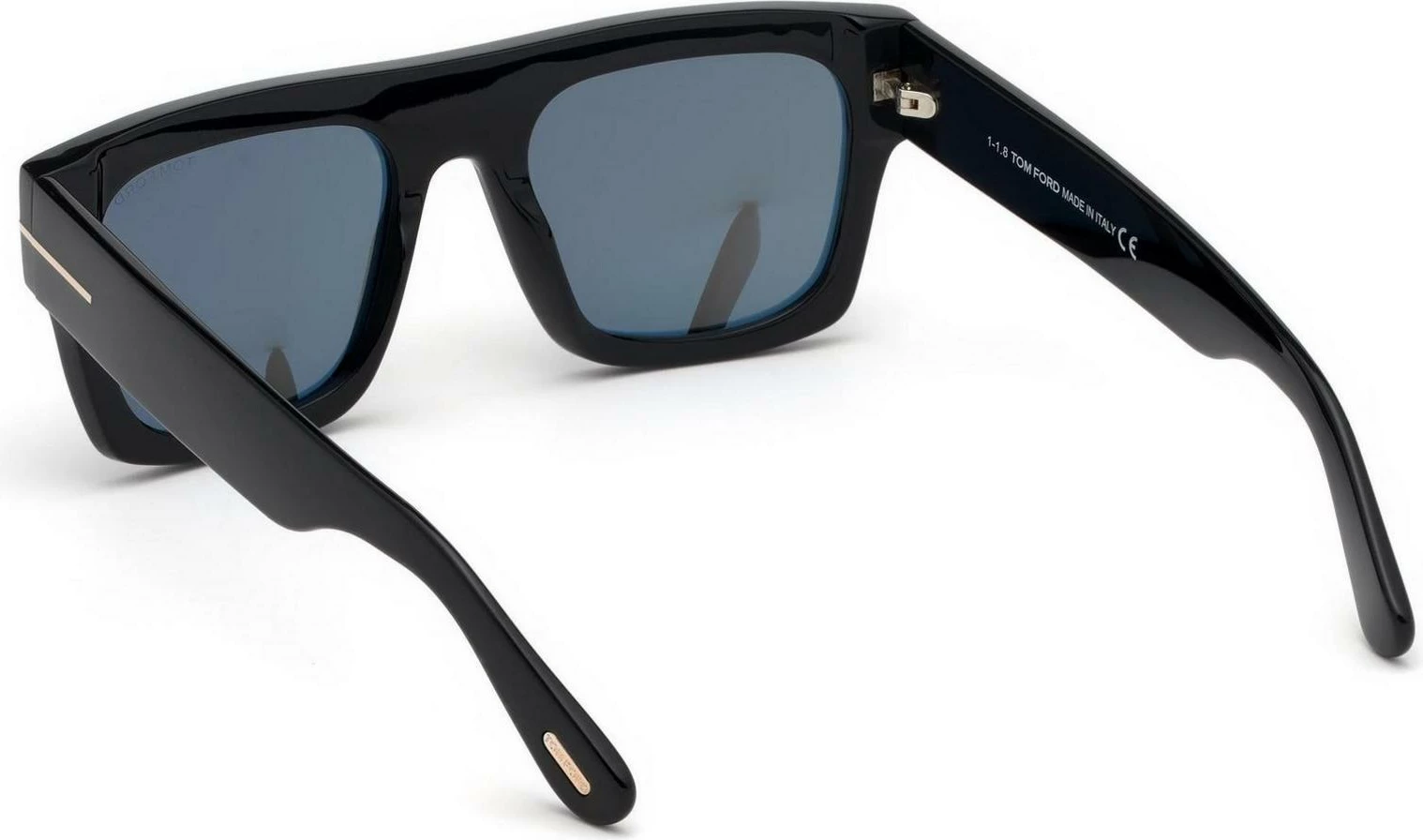 Syze dielli Tom Ford Fausto FT0711 01A, të zeza [Ngjyra: 53]