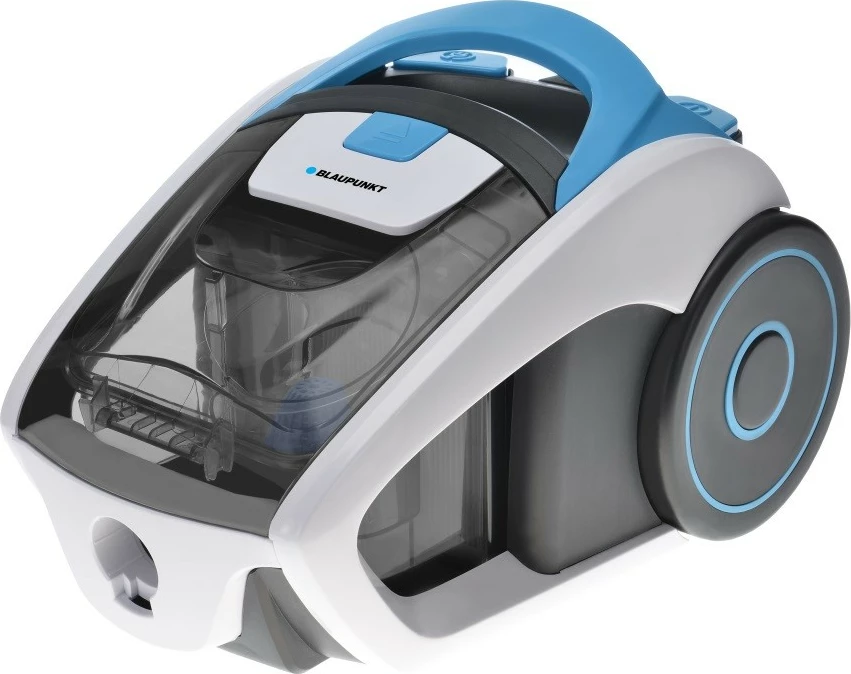 Fshesë me korrent pa qese Blaupunkt VCC301, 1.2L, HEPA 13, 700W, zi/blu/gri/bardhë