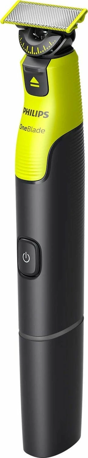 Trymer Philips OneBlade 360 QP4631/65, bateri 60 min, IPX7, 2 tehe, krehër 5-në-1, jeshile/zezë