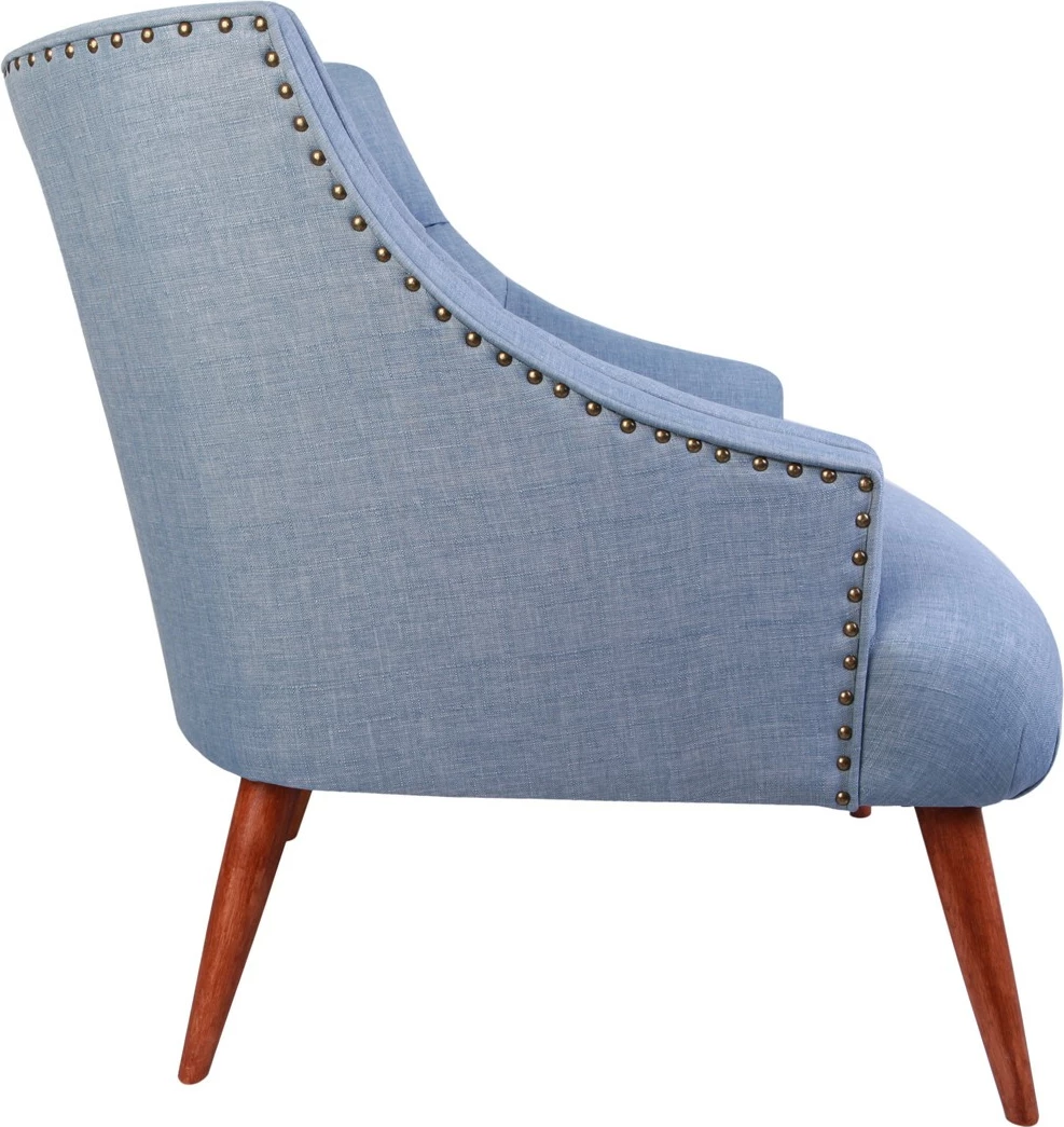 Karrige Wing Atelier del Sofa, Lamont, ngjyrë indigo blue - 3