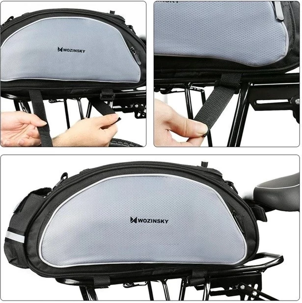Çantë biçiklete Wozinsky WBB1BK, 13L, e zezë