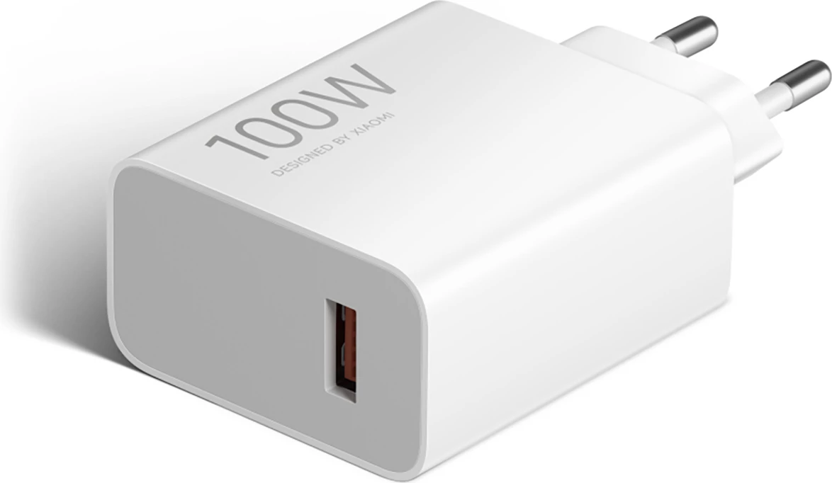 Karikues muri Xiaomi MY-19-ER BHR095VEU 100W 6.1A, 1x USB-A, me kabllo USB-A në USB-C 1 m, i bardhë