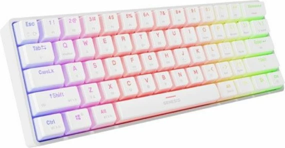 Tastierë gaming Genesis Thor 660 G2, e bardhë