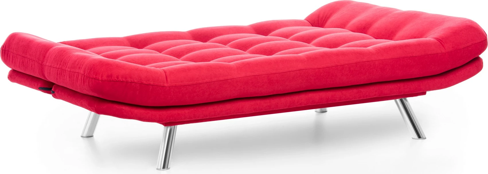 Divan-krevat 3 vendësh, Atelier del Sofa, Misa Sofabed, i kuq