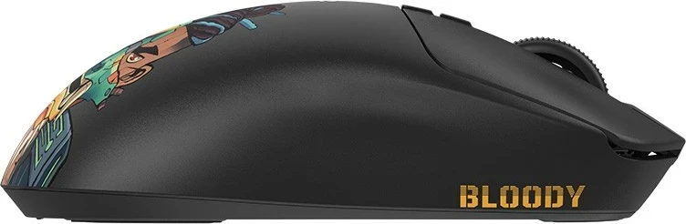 Maus A4-Tech Bloody R72 ULTRA DUO Renegade Midnight, wireless, RGB, i zi