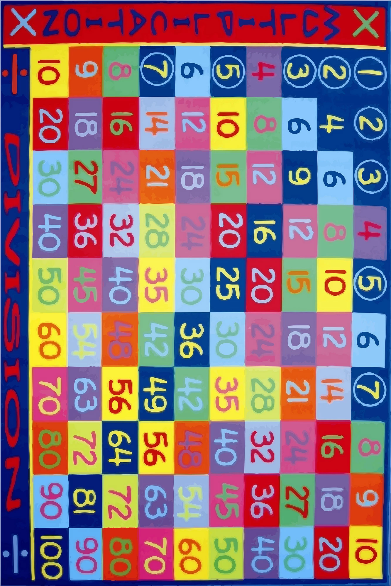 Qilim korridori, shumëngjyrësh, Conceptum Hypnose, WOOKECE149, 80x200cm