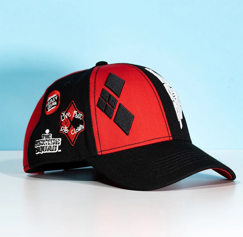 Kapele snapback Numskull Harley Quinn The Suicide Squad, one size, kuqe/zezë