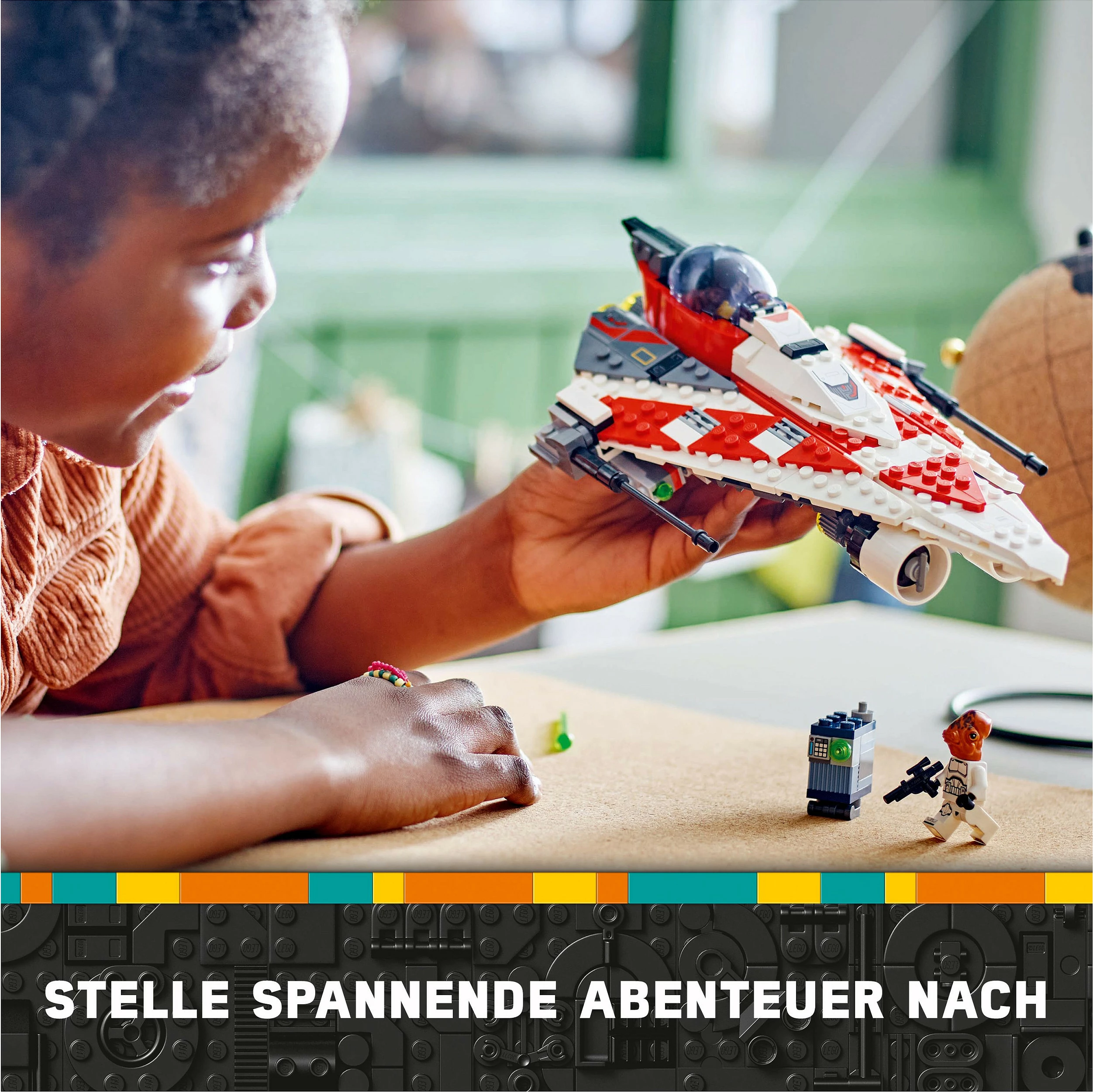 Set ndërtimi LEGO Jedi Bob's Starfighter, 305 pjesë, shumëngjyrësh
