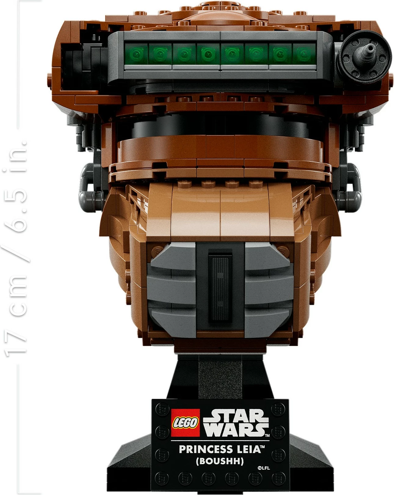 Set ndërtimi LEGO Star Wars 75351 helmetë Princesha Leia (Boushh), 670 pjesë, multikolor
