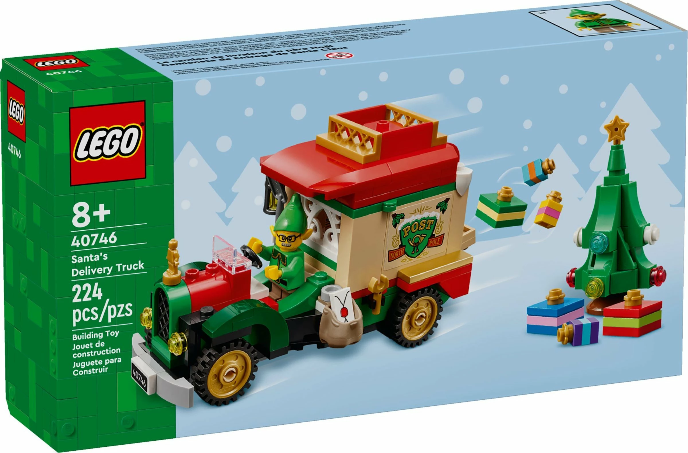 Set LEGO Santa's Truck 40746, 224 copë