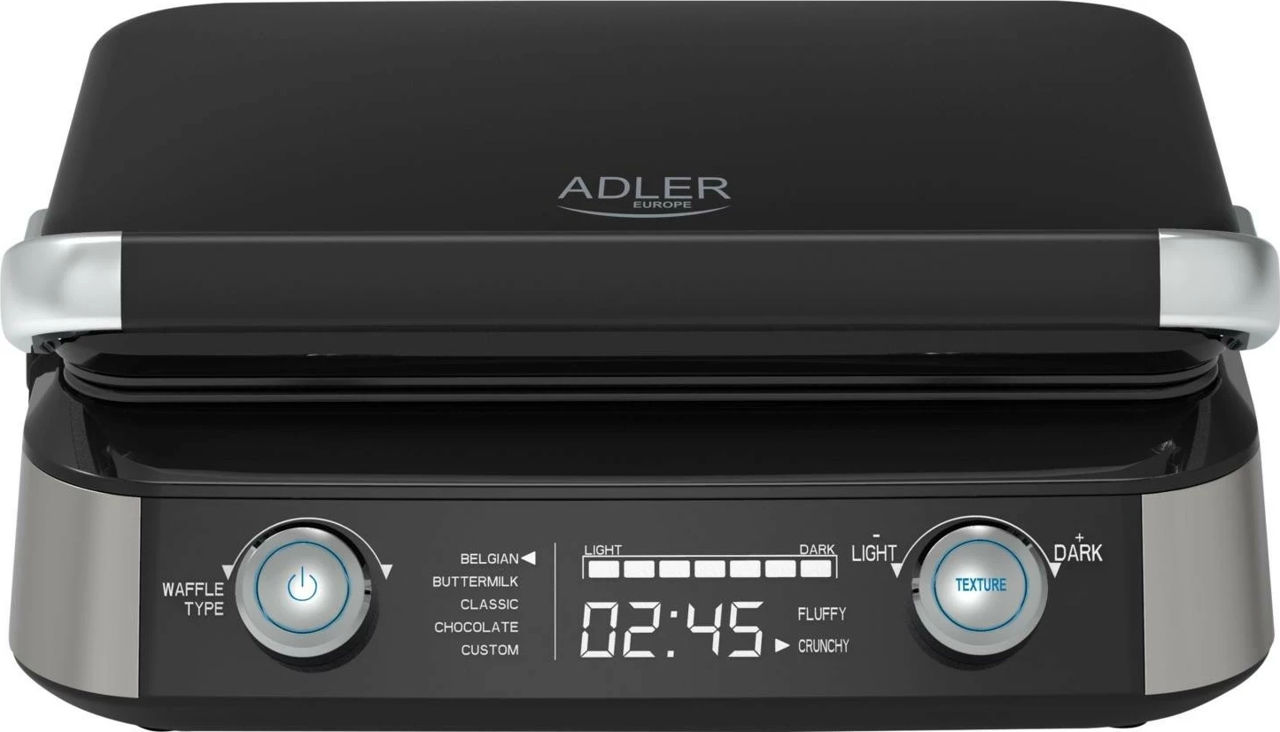 Pjekës gofrash Adler AD 3084, 1600W, i zi