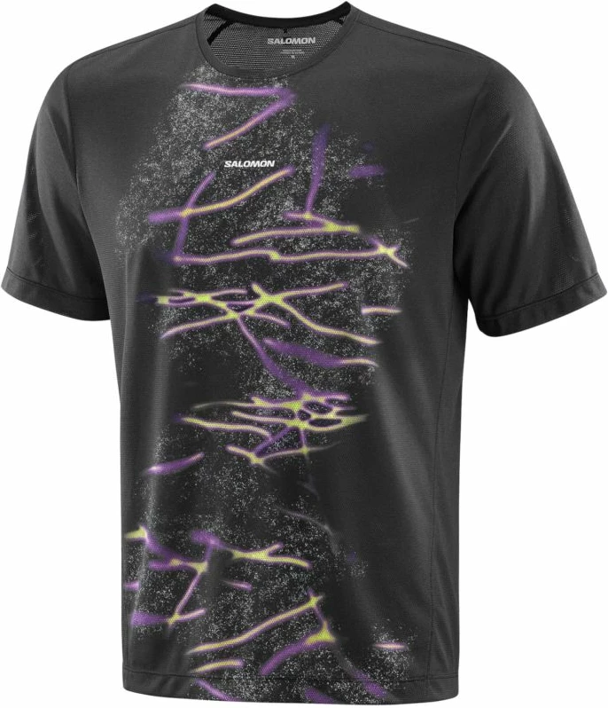 Maicë Salomon SHKout Core Graphic Tee LC2791700, e zezë