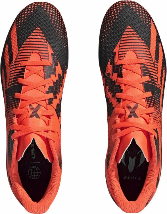 Atlete futbolli adidas meshkuj, portokalli [Madhësia: 46]