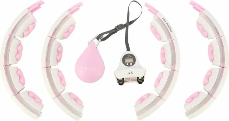 Hula hoop fitness HMS, rozë