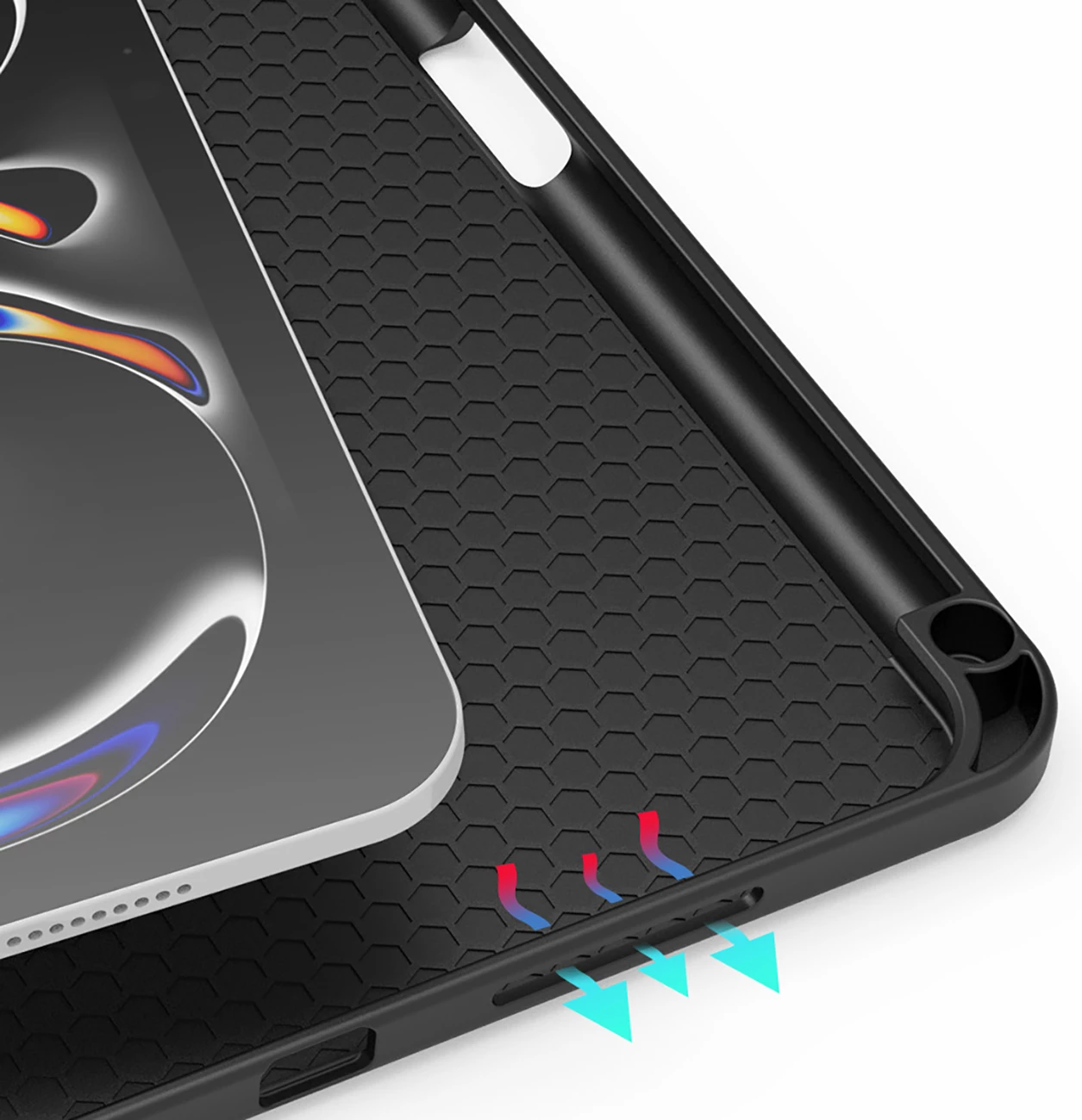 Mbështjellës tablet Dux Ducis Domo për iPad Pro 11" (2024), lëkurë ekologjike, e zezë