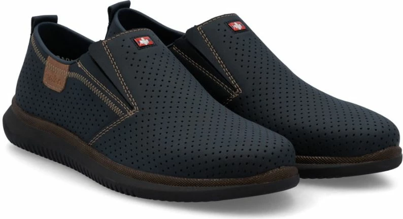 Atlete për meshkuj Rieker 10452-14, të kaltërta