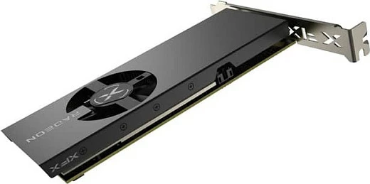 Kartelë grafike XFX Radeon RX 6400 RX-64XL4SFG2, 4GB GDDR6, Low Profile, PCIe 4.0, e zezë