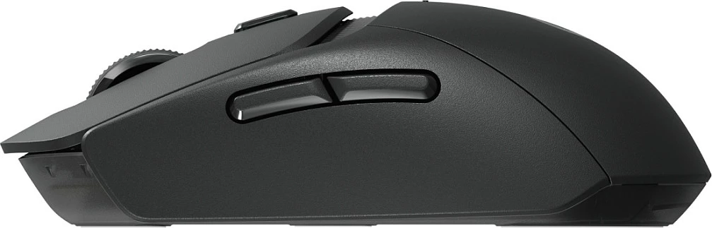 Maus Logitech G 910-007199, Djathtas, Optik, RF Wireless + Bluetooth, 2560 DPI, 400 fps, Ngjyrë e zezë
