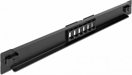 Patch panel Keystone DeLOCK 19", 6 porta, 1U, tool-free, i zi